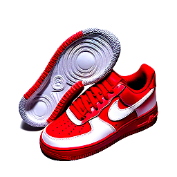 Valentines day Air Force one red and white