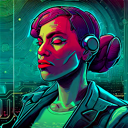 a portrait of a beautiful cybernetic [MODEL] connected to a synthesizer, wires, cyberpunk concept art by josan gonzales and dan mumford
