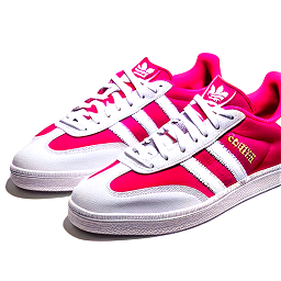 Adidas samba red and pink