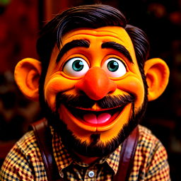 [MODEL] as a muppet, puppet, by jim henson creation, muppets