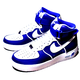 nike air force 1, hatake kakashi inspired