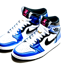 Disney princess air jordan 1's