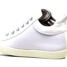 Mary's place logo on a white shoe