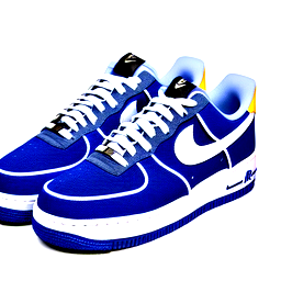 nike air force 1 with a United Nation logo