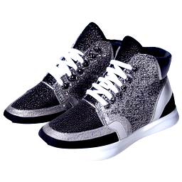 Cat like shoes with scratches