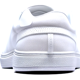 Generate a Premium sneaker inspired by Mercedes benz, in white colour