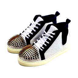 Bart Simpson shoes with the spiky bottom